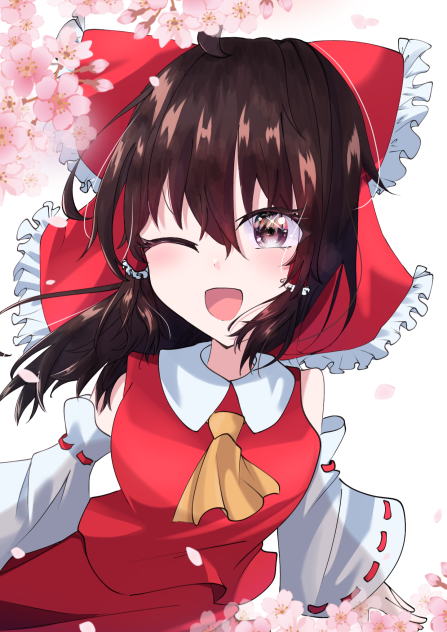 霊夢の笑顔は世界一!!!