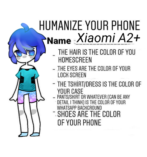 My phone humanization - ibisPaint