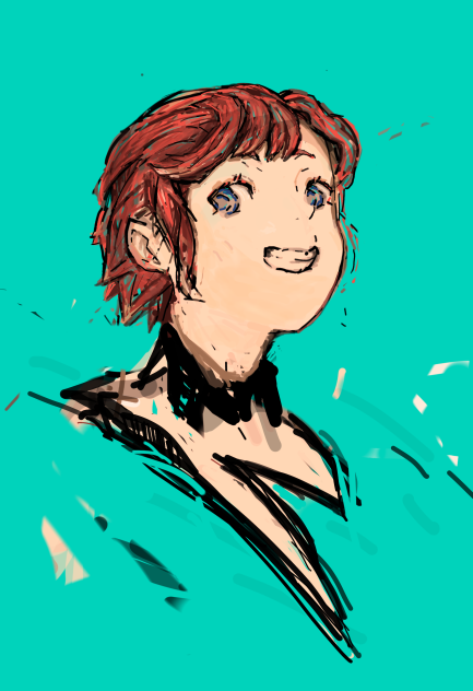 しゃしゃしゃきーーーん Ibispaint