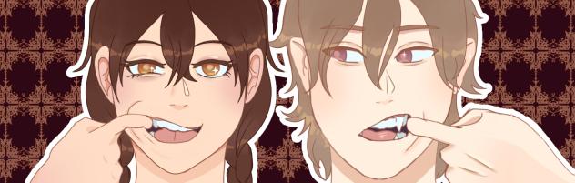 Oh No! A Vampire! Banner