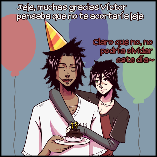 Felíz cumpleaños Deka - viñeta 1