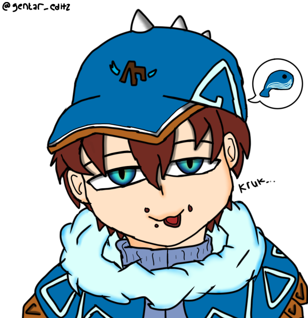 boboiboy glacier ngunyah biskuit yaya