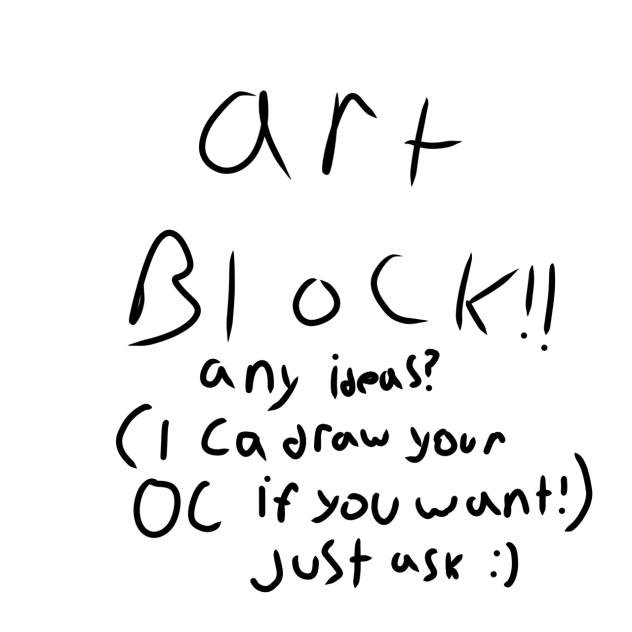 ART BLOCK!!😡 any ideas