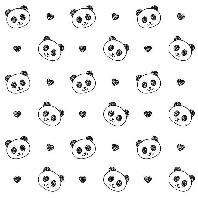 Panda pattern2