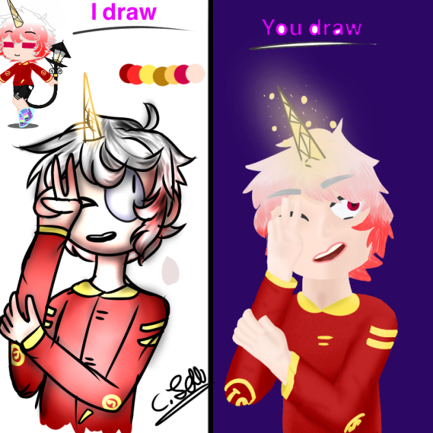 I draw you draw with halLouween