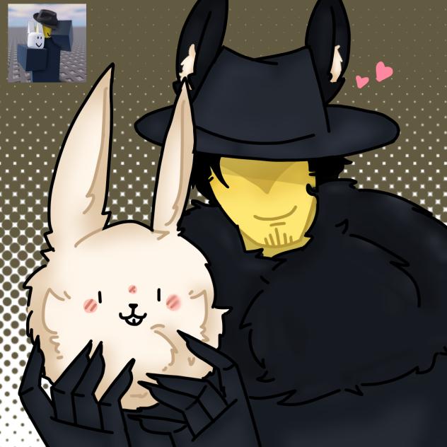 Mafioso and his rabbit