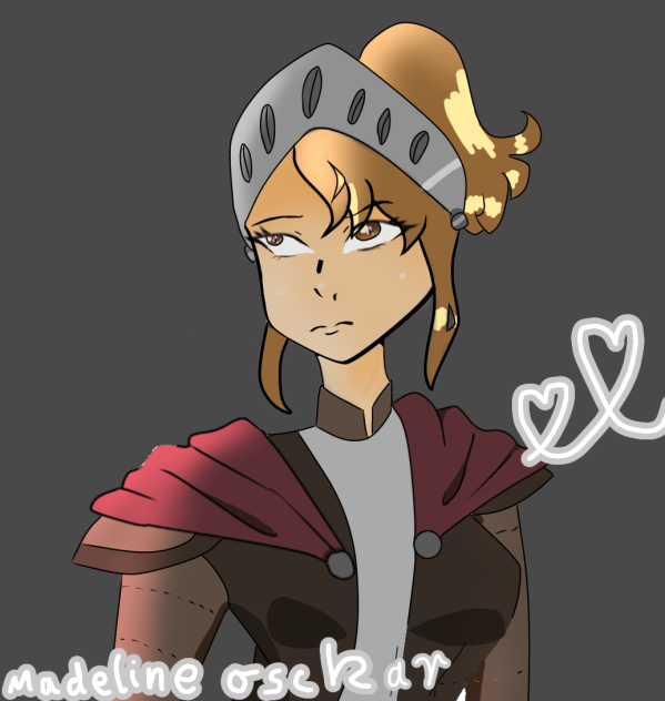 A knight in shining armour