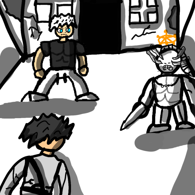 ayo thats gojo vs sukuna and mahoraga😧