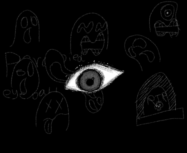 Paranoid eyeball