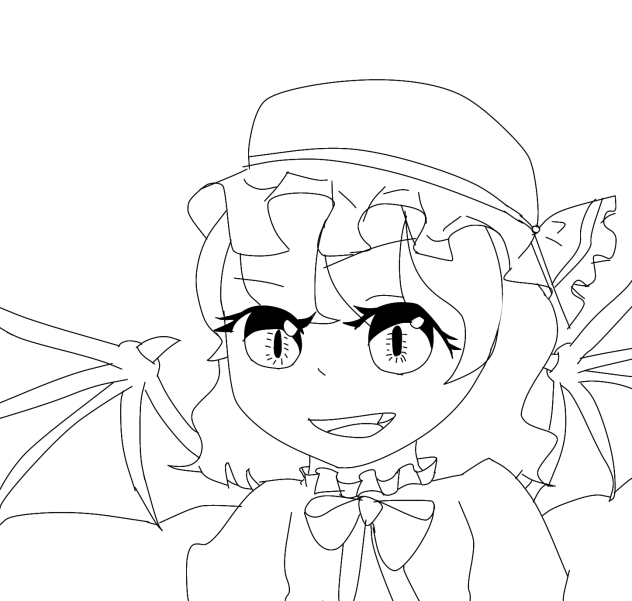 レミリア線画