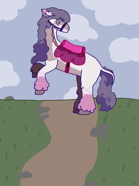 Tillon’s horse,, BRAIDS