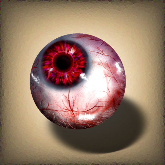 Crimson eye