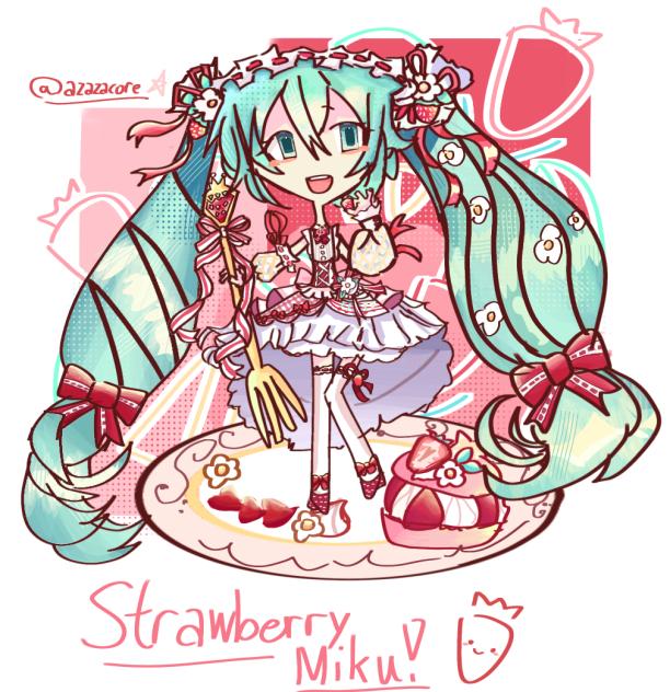 strawberry miku