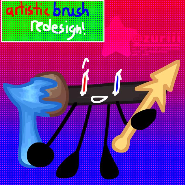 Artistic brush redesign!