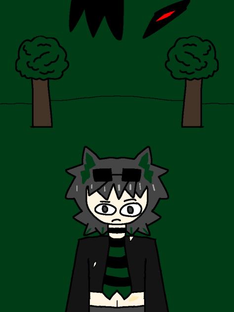 “There was a hawk too”