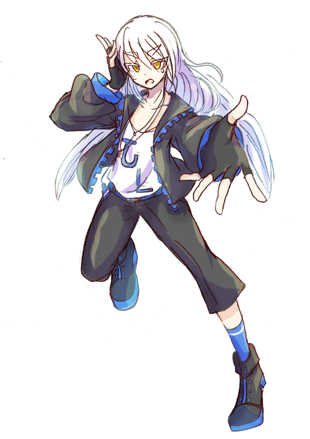 黒ジャケット エル