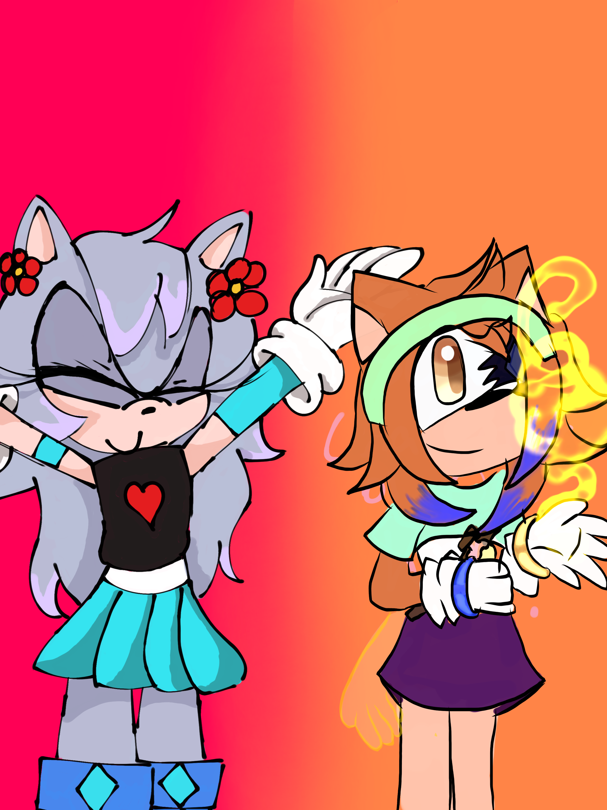 Sonic oc collab with DBella - ibisPaint
