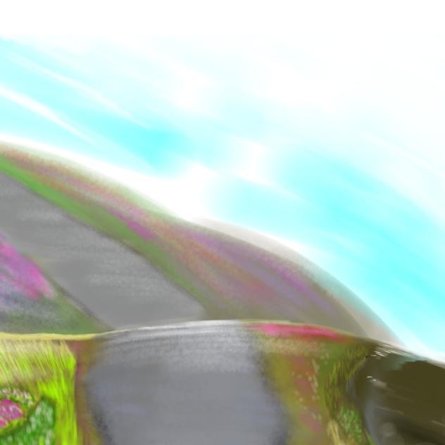 お散歩の景色晴れるーやー