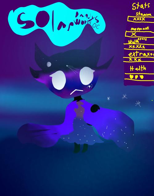 Solar, my dandy’s world OC