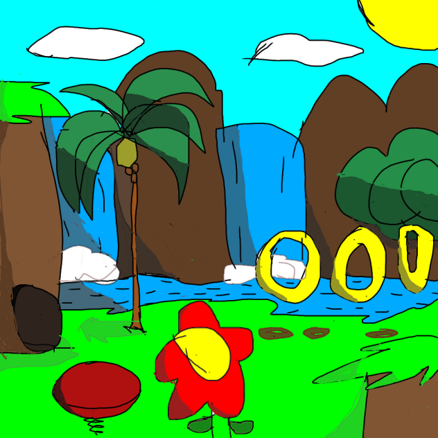 green hill