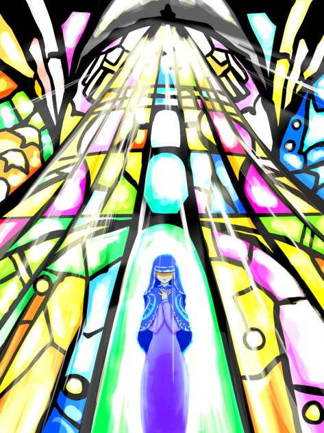 陽光ステンドグラス