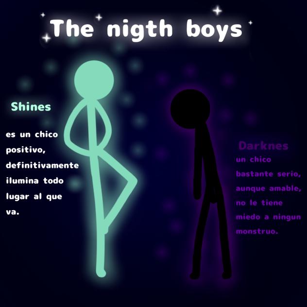 The nigth boys-Alan Becker fan OCs