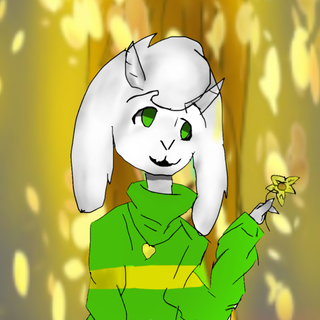 Asriel dreemurr - ibisPaint