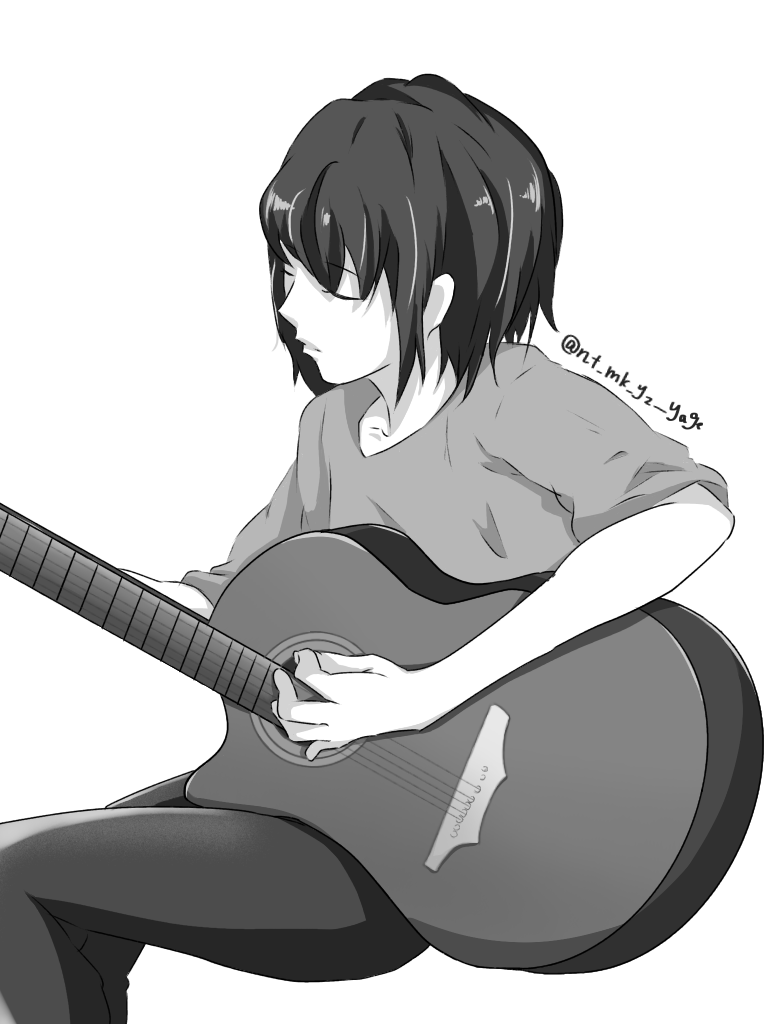 ギター少女 ibisPaint