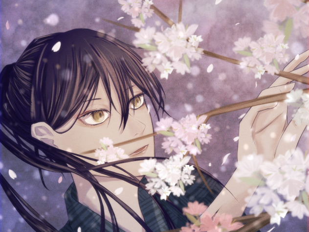 散桜