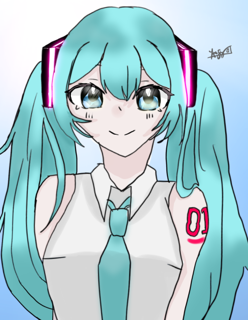 初音ミク！！