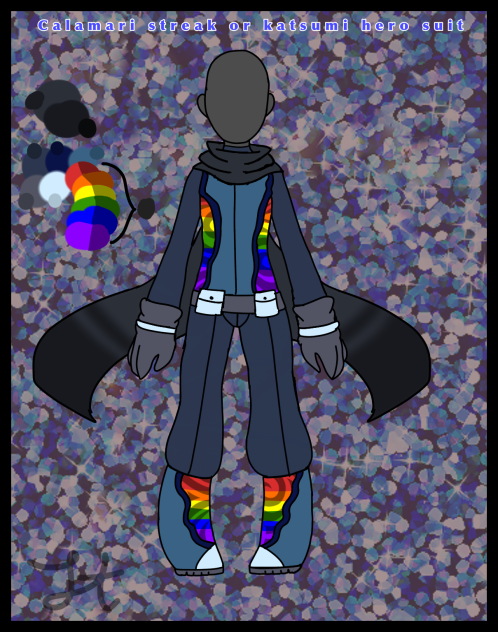 calamari streak or katsumi hero suit