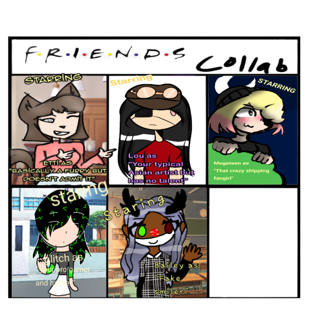 f•r•i•e•n•d•s collab