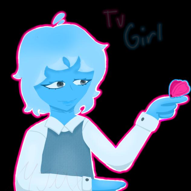 blue