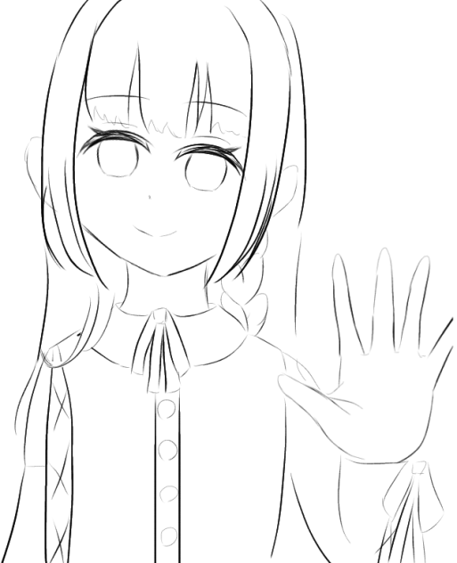 線画です！