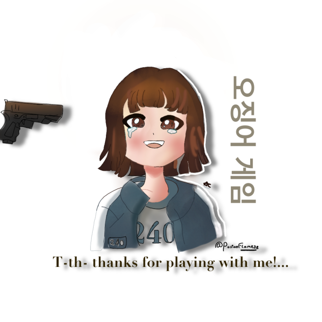 Player 240 (squid game fan art)