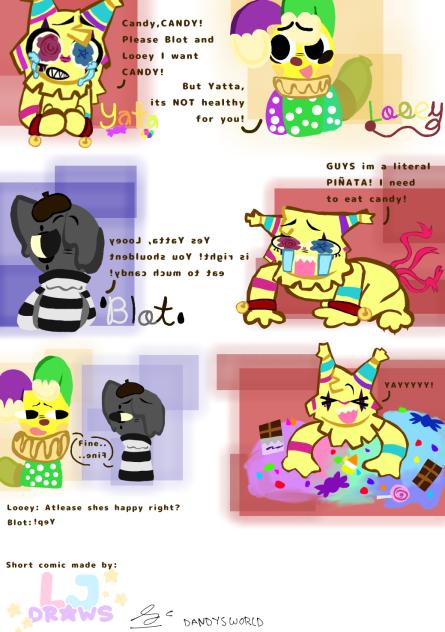 Dandys world SHORT comic!!!!!