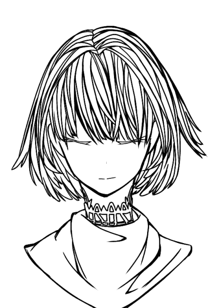 翼 線画