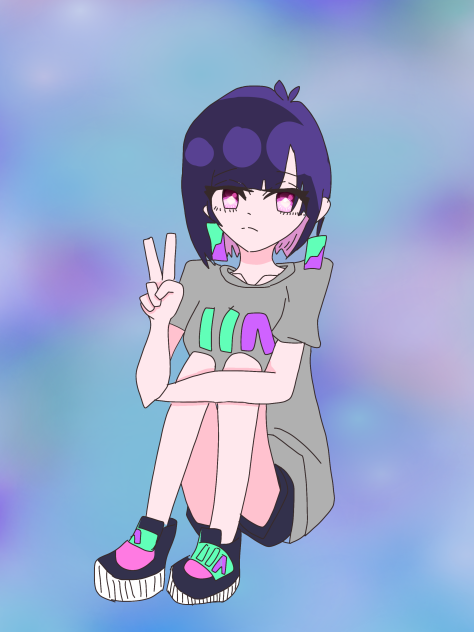 ニラちゃん〜お勉強しといてよばーじょん〜 - ibisPaint