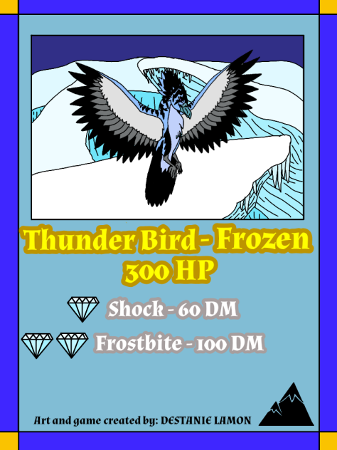 CC&M THUNDER BIRD-FROZEN