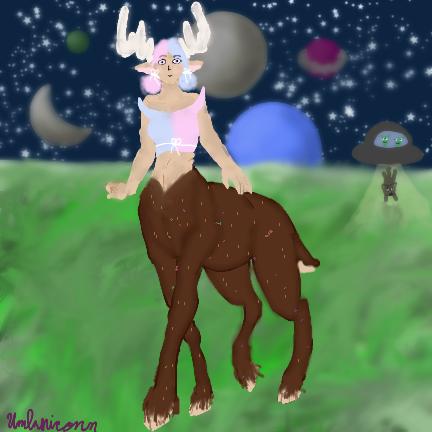cotton candy centaur
