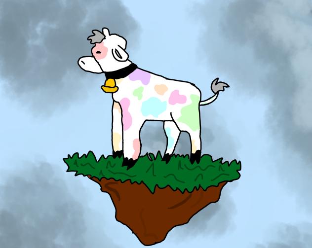 RAINBOW COW