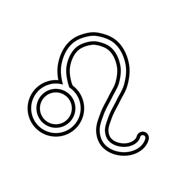 しし座♌のマーク