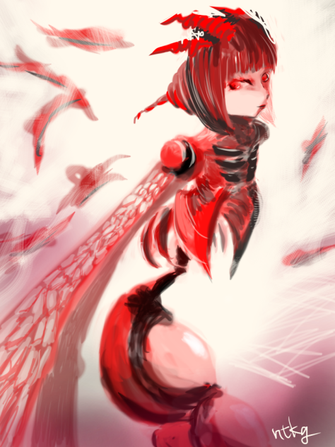 rkgk 虫っぽい赤い何か