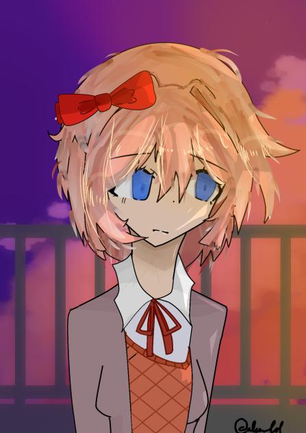 Sayori and...she's the last one day
