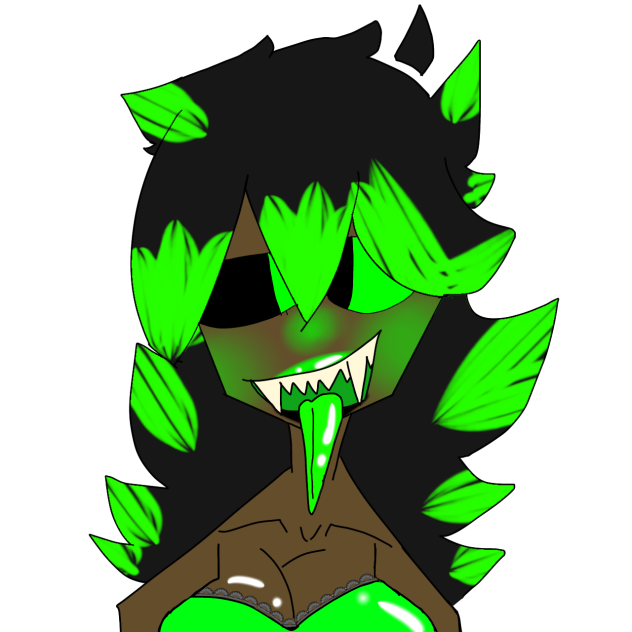 Monster as a human (female)