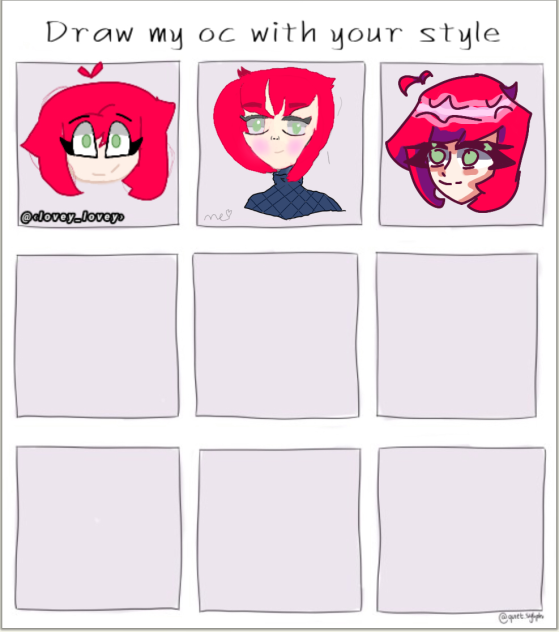 draw this oc in your style(collab) - ibisPaint