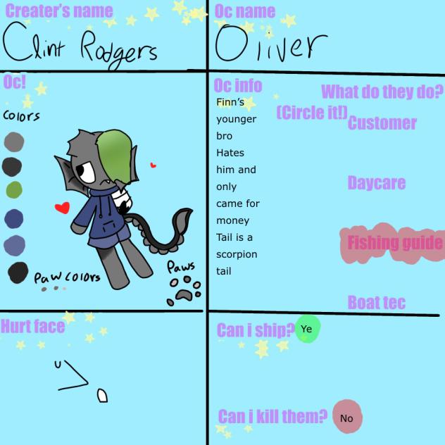 For Finn’s Fishing Dock!!