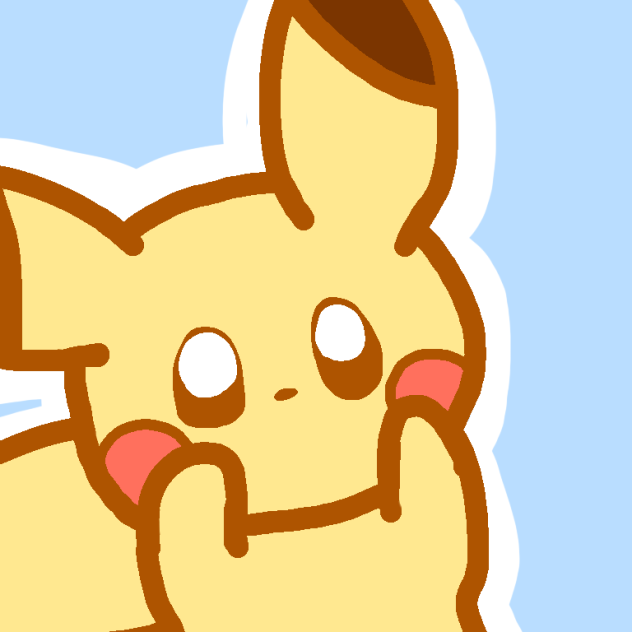 ゆるいピカチュウ Ibispaint
