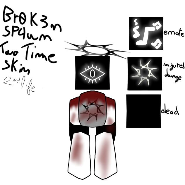 broken spawn skin second life