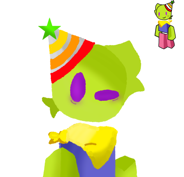 Small render on my friends oc